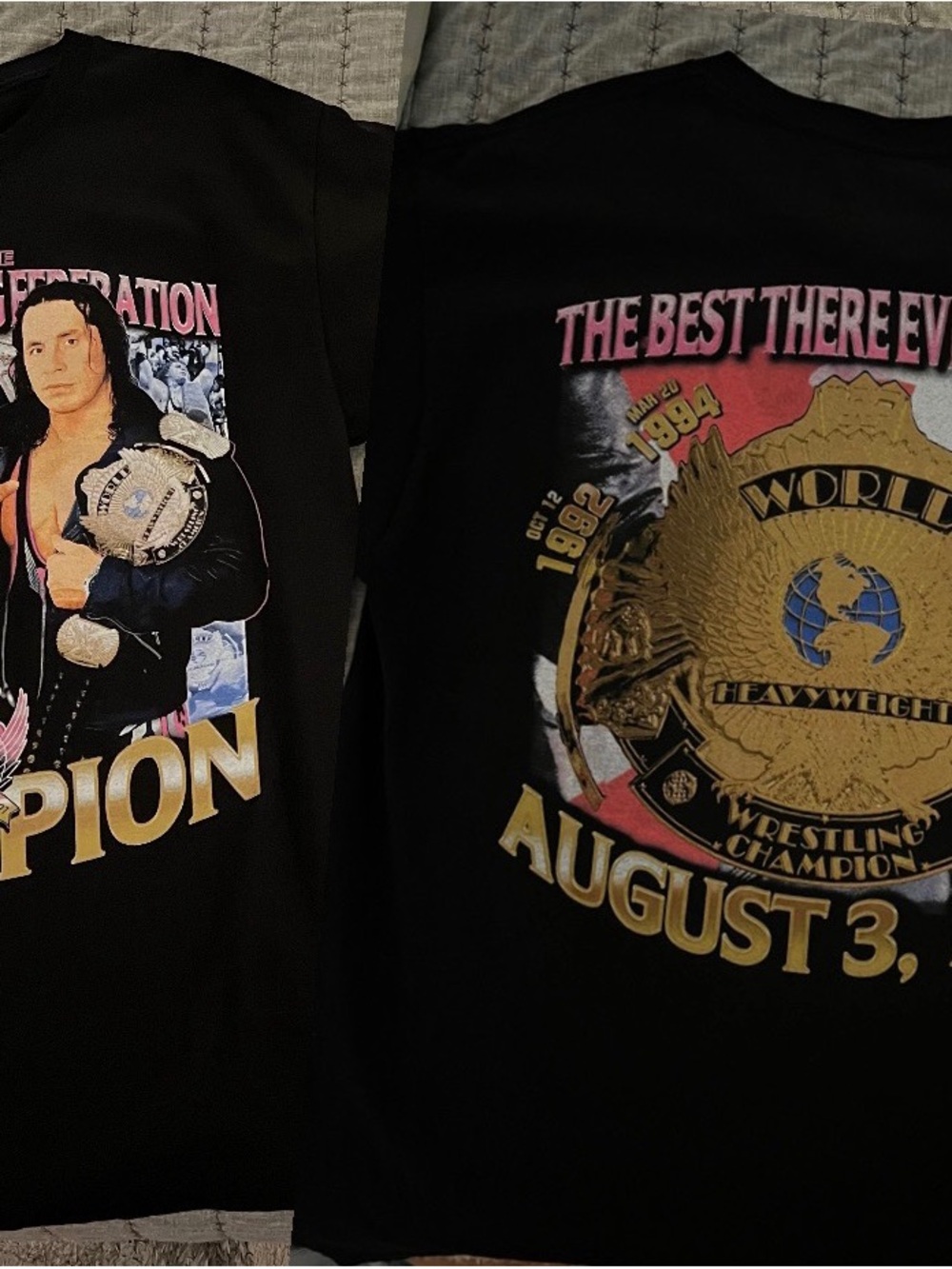 Bret Hart WWF Modern Vintage shirt